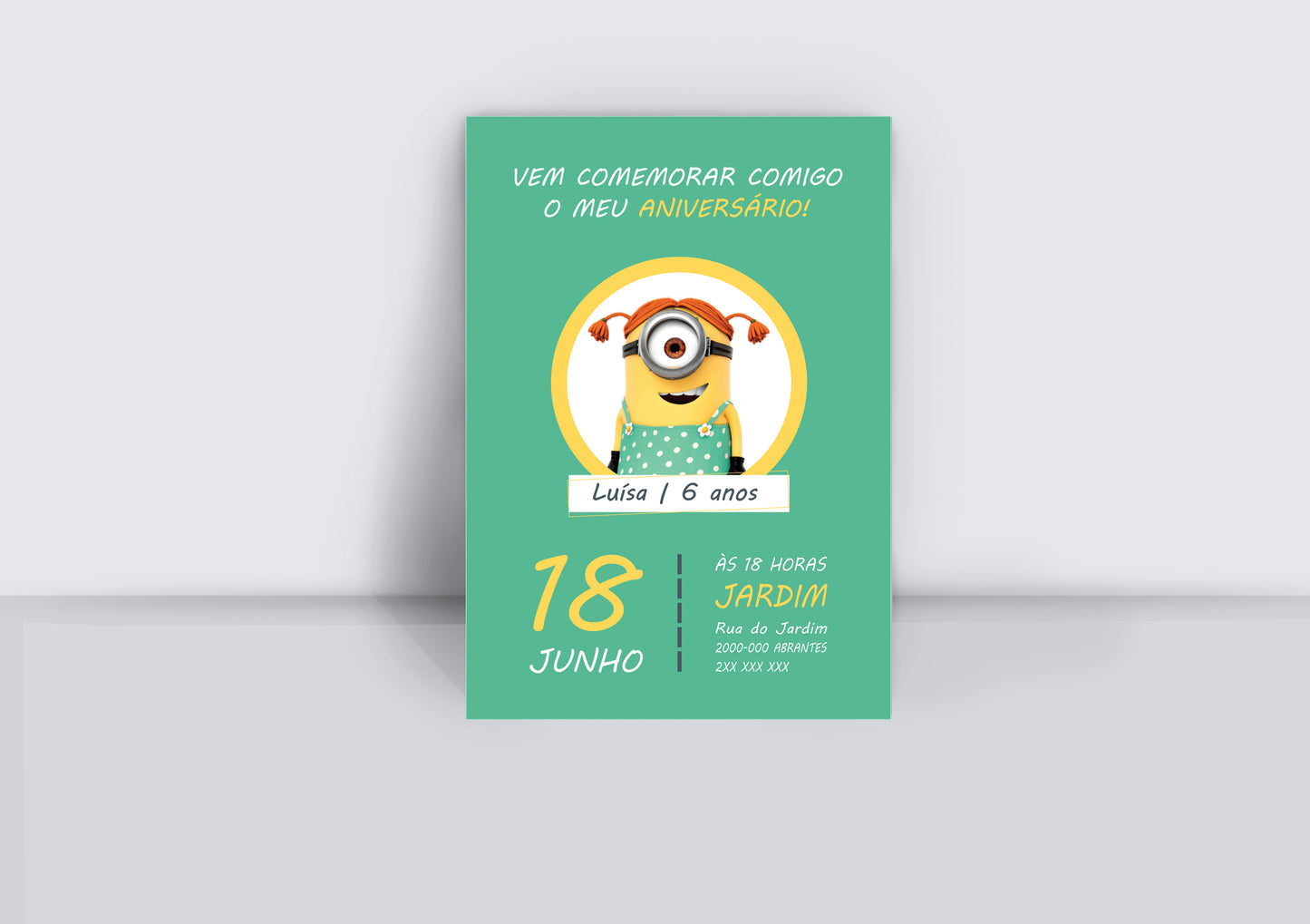 Convite Minions