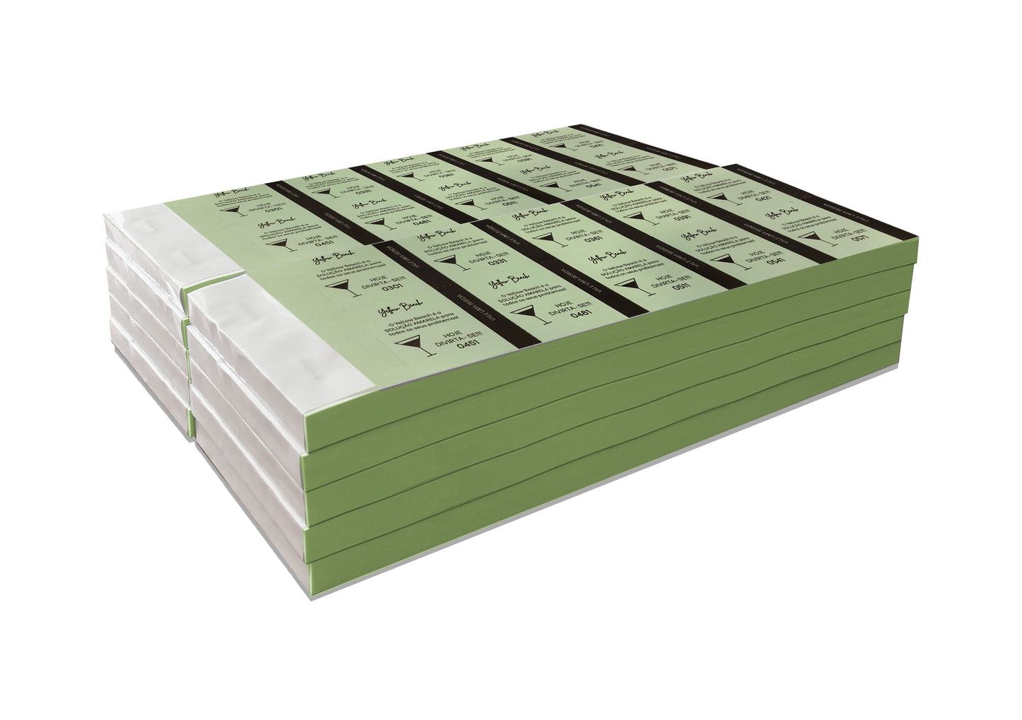 Senhas Bar Personalizadas - De 100 a 4000 Senhas