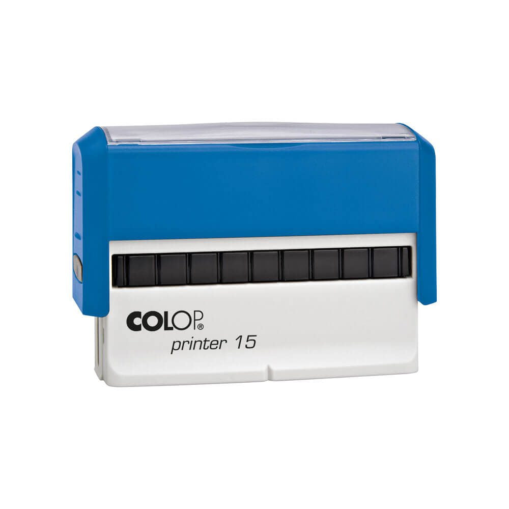 Carimbo Printer 15 - Tinta Azul