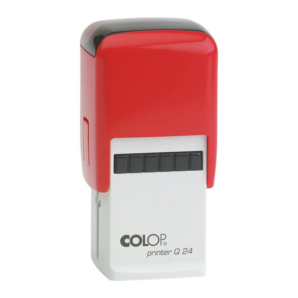 carimbo printer Q24 - tinta vermelha