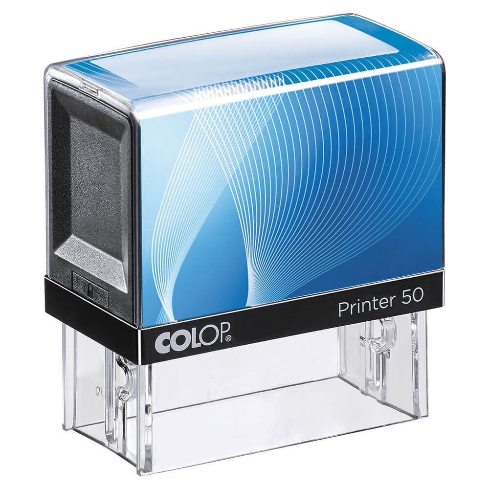 carimbo printer 50 - tinta azul